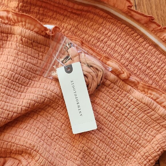 Anthropologie Casual Dress in Peach with Soft Fabric - Picture 2 of 4